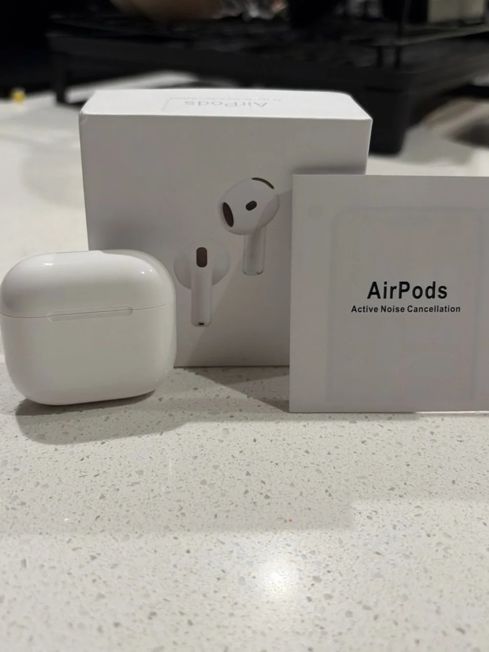 Apple AirPods Pro-style Wireless Earbuds in White with Charging Case